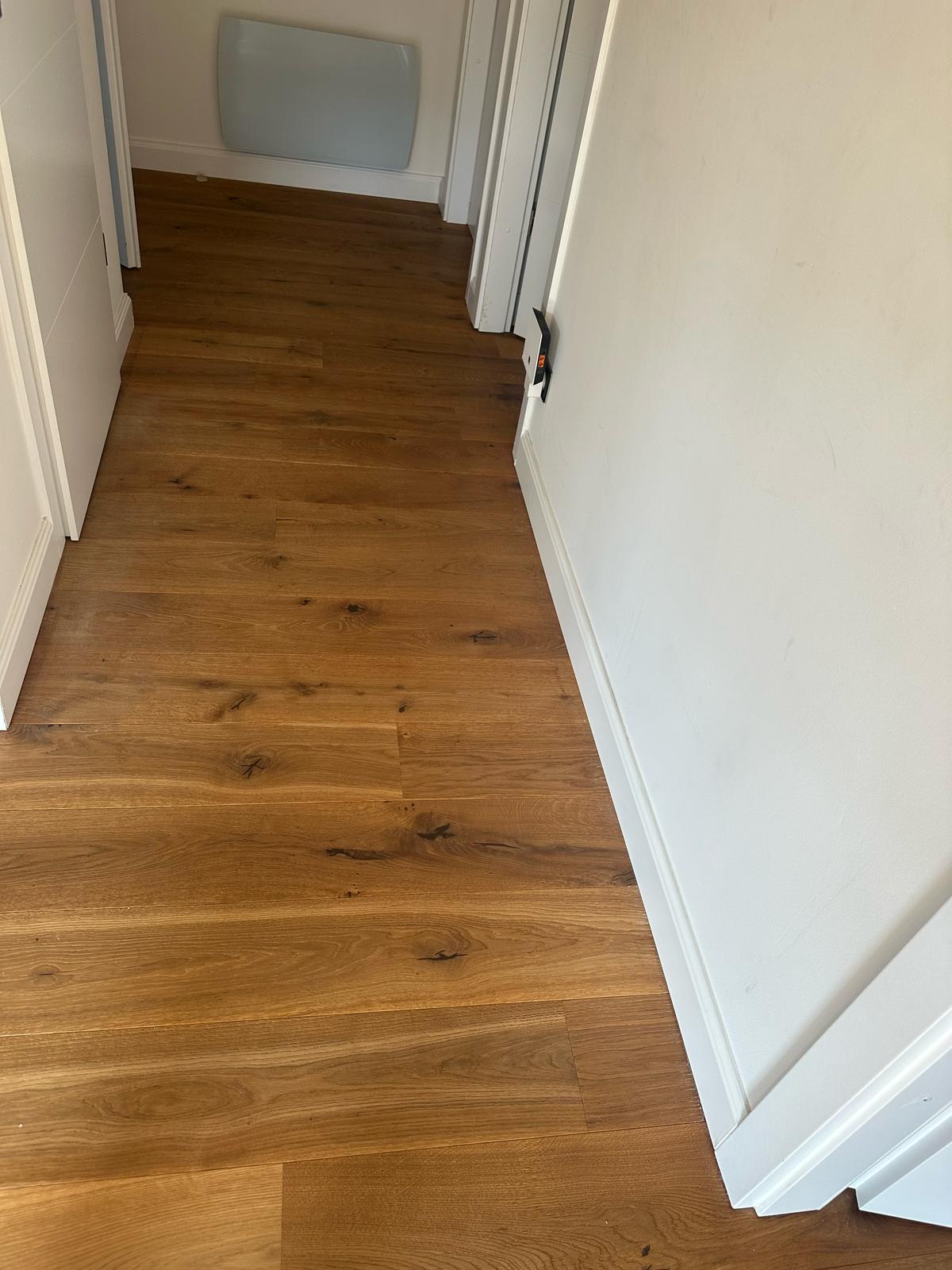 Pose de parquet