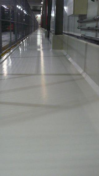 Préparation des sols avec grenaillage